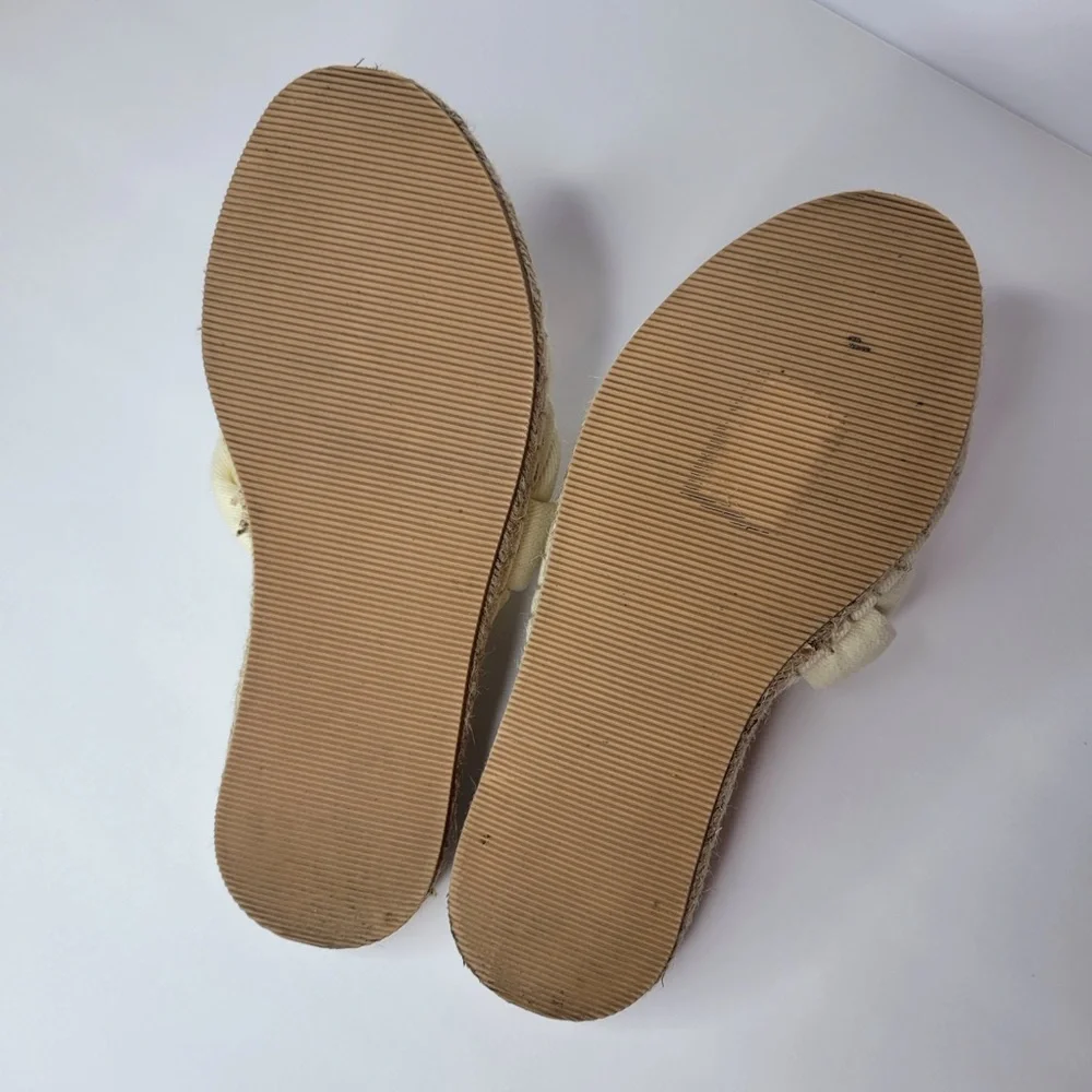 H&M Espadrille-Style Braided slides shoe - Picture 6 of 8